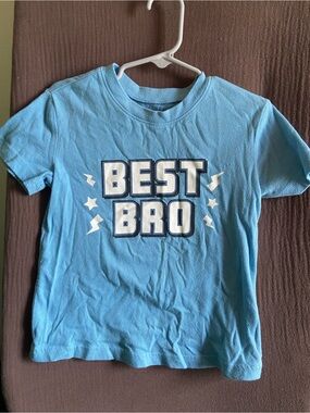 "BEST BRO" 3T jumping beans Light Blue Graphic Tee